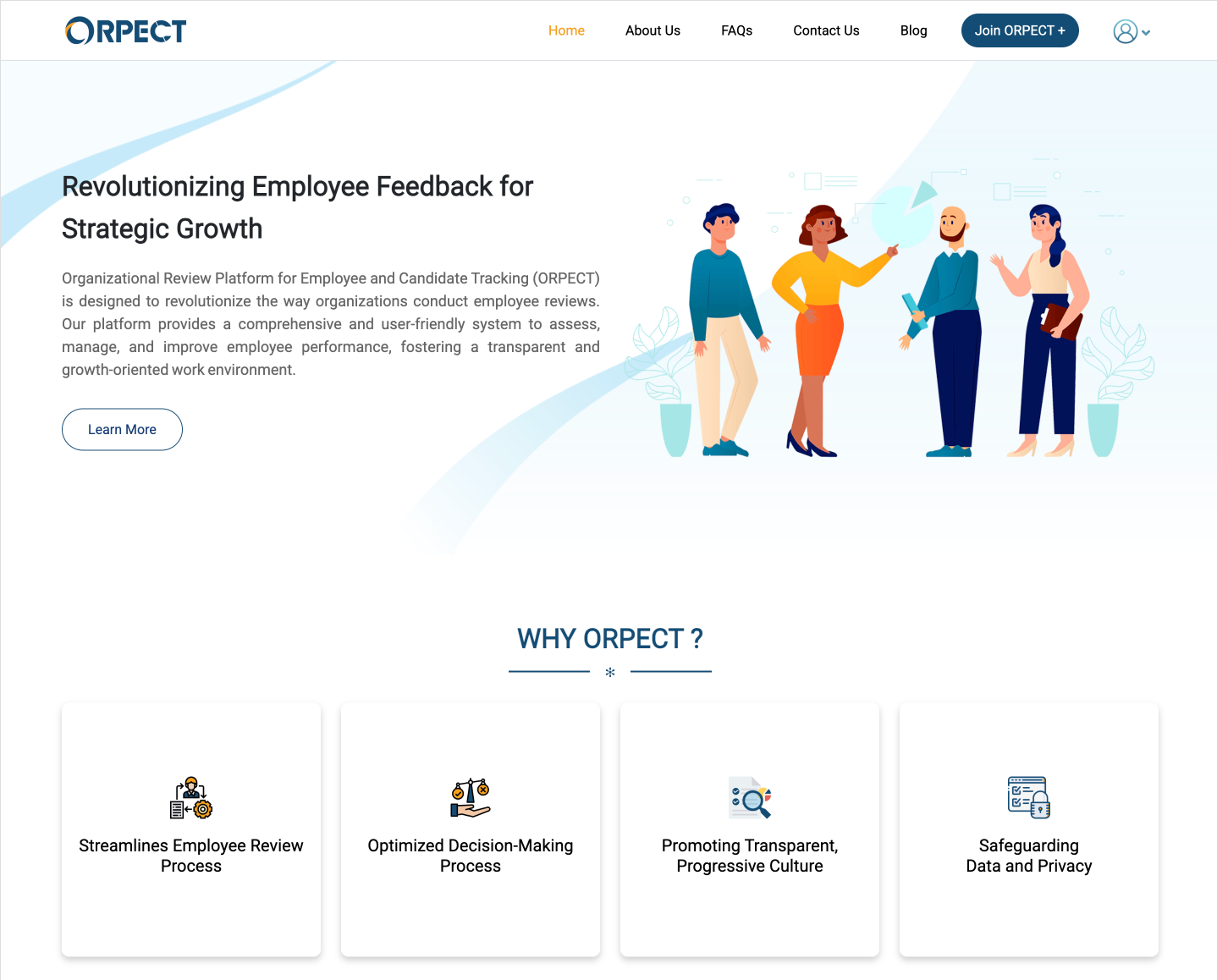 ORPECT introduces employee review workflows and decision support.